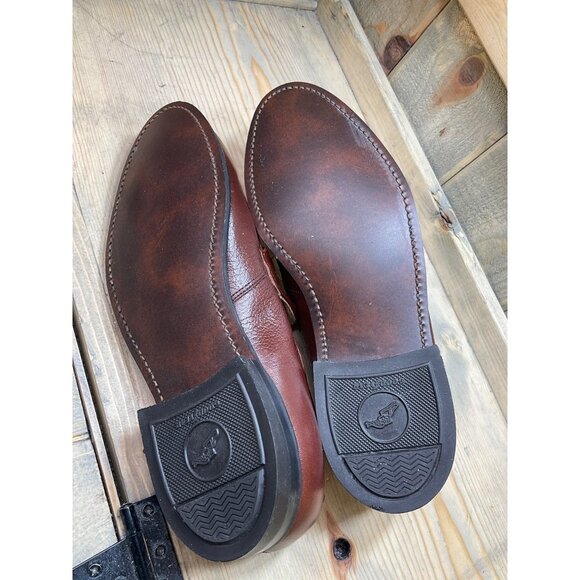 NEW Leather Classics Goodyear Penny Loafers Tan Brown 7D USA Made main image 8